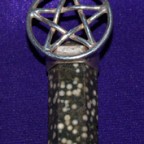 Pentacle Point Silver Pendant